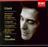 LISZT - Ciccolini - Harmonies poétiques et religieuses