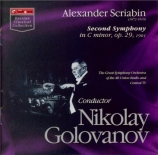 SCRIABINE - Golovanov - Symphonie n°2 op.29