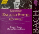 BACH - Levin - Six suites anglaises BWV 806-811 (Vol.113) Vol.113