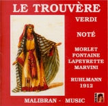 VERDI - Ruhlmann - Il trovatore, opéra en quatre actes (version original en français