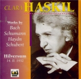 The Clara Haskil legacy Vol.1  live 14/02/1952 Hilversum