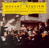 MOZART - Abbado - Requiem pour solistes, chur et orchestre en ré mineur
