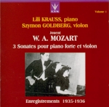 MOZART - Goldberg - Sonate pour violon et piano n°17 en do majeur K.296 Vol.1