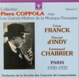 FRANCK - Coppola - Psyché, poème symphonique pour chur et orchestre FWV