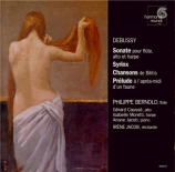DEBUSSY - Bernold - Sonate en trio pour flûte, alto et harpe en fa majeu