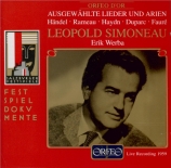 Haendel, Rameau, Duparc, Haydn, Fauré live Salzburg, 14/8/1959