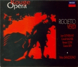 VERDI - Sanzogno - Rigoletto, opéra en trois actes