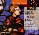 HAYDN - Davis - Missa in Angustijs, pour solistes, chur mixte, orchestr