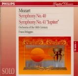 MOZART - Brüggen - Symphonie n°40 en sol mineur K.550
