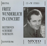Fritz Wunderlich in Concert Hannover 1966