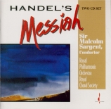 HAENDEL - Sargent - Messiah (Le Messie), oratorio HWV.56