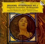BRAHMS - Levine - Symphonie n°3 pour orchestre en fa majeur op.90