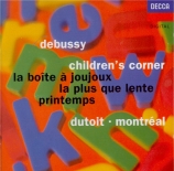 DEBUSSY - Dutoit - Printemps, suite symphonique pour choeur, piano et or