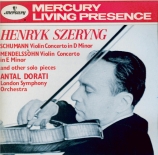 SCHUMANN - Szeryng - Concerto pour violon et orchestre en ré mineur WoO