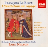 l'invitation au voyage : mélodies françaises