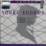BACH - Egorov - Partita pour clavier n°6 en mi mineur BWV.830