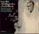 WOLF - Lott - Italienisches Liederbuch, cycle de mélodies pour voix et p
