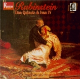 RUBINSTEIN - Golovchin - Don Quichotte op.87