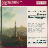 VERDI - Mitropoulos - Simon Boccanegra, opéra en trois actes live MET 2 - 4 - 1960²