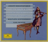 BACH - Schneiderhan - Sonates pour violon et clavier BWV 1014-1026