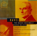 RAVEL - Nash Ensemble - Chansons madécasses, trois mélodies pour soprano