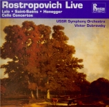 LALO - Rostropovich - Concerto pour violoncelle en ré mineur