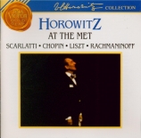 Horowitz at the Met Live November 1, 1981