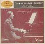 CHOPIN - Cortot - Douze études pour piano op.10