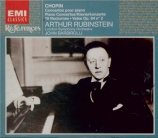 CHOPIN - Rubinstein - Concerto pour piano et orchestre n°1 en mi mineur