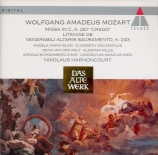 MOZART - Harnoncourt - Messe en do majeur, pour solistes, chur, orgue e
