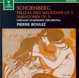 SCHOENBERG - Boulez - Pelleas und Melisande, poème symphonique pour orch