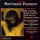 BACH - Somary - Passion selon St Matthieu BWV 244 : extraits