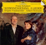 SCHUBERT - Fassbaender - Schwanengesang (Le chant du cygne), cycle de mé