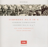 DVORAK - Barbirolli - Symphonie n°8 en sol majeur op.88 B.163
