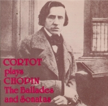 CHOPIN - Cortot - Ballade pour piano n°1 en sol mineur op.23 n°1