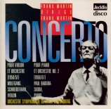 MARTIN - Martin - Concerto pour violon et orchestre
