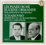 TCHAIKOVSKY - Ormandy - Symphonie n°7 en mi bémol majeur '(Inachevé. Res