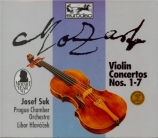 MOZART - Suk - Concertos pour violon (intégrale)