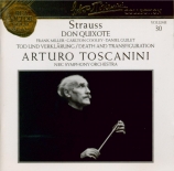 STRAUSS - Toscanini - Don Quixote, pour violoncelle, alto et grand orche