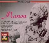 MASSENET - Monteux - Manon