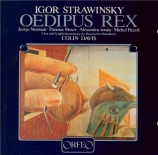 STRAVINSKY - Davis - dipus Rex, opéra-oratorio en 2 actes d'après Sopho