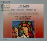 BACH - Leonhardt - Messe en si mineur, pour solistes, chur et orchestre