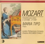MOZART - Tipo - Concerto pour piano et orchestre n°20 en ré mineur K.466