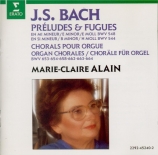 BACH - Alain - Prélude et fugue pour orgue en mi mineur BWV.548