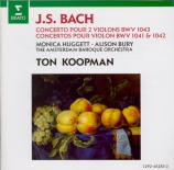 BACH - Koopman - Concerto pour violon en mi majeur BWV.1042