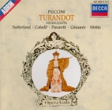 PUCCINI - Mehta - Turandot : extraits