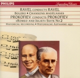 Ravel conducts Ravel / Prokofiev conducts Prokofiev