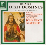 HAENDEL - Gardiner - Dixit Dominus (Psaume 110), psalm setting pour sopr