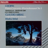 CHOPIN - Arrau - Concerto pour piano et orchestre n°1 en mi mineur op.11