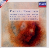 FAURE - Dutoit - Requiem pour voix, orgue et orchestre en ré mineur op.4